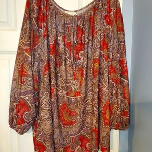 Womens Flowy Blouse